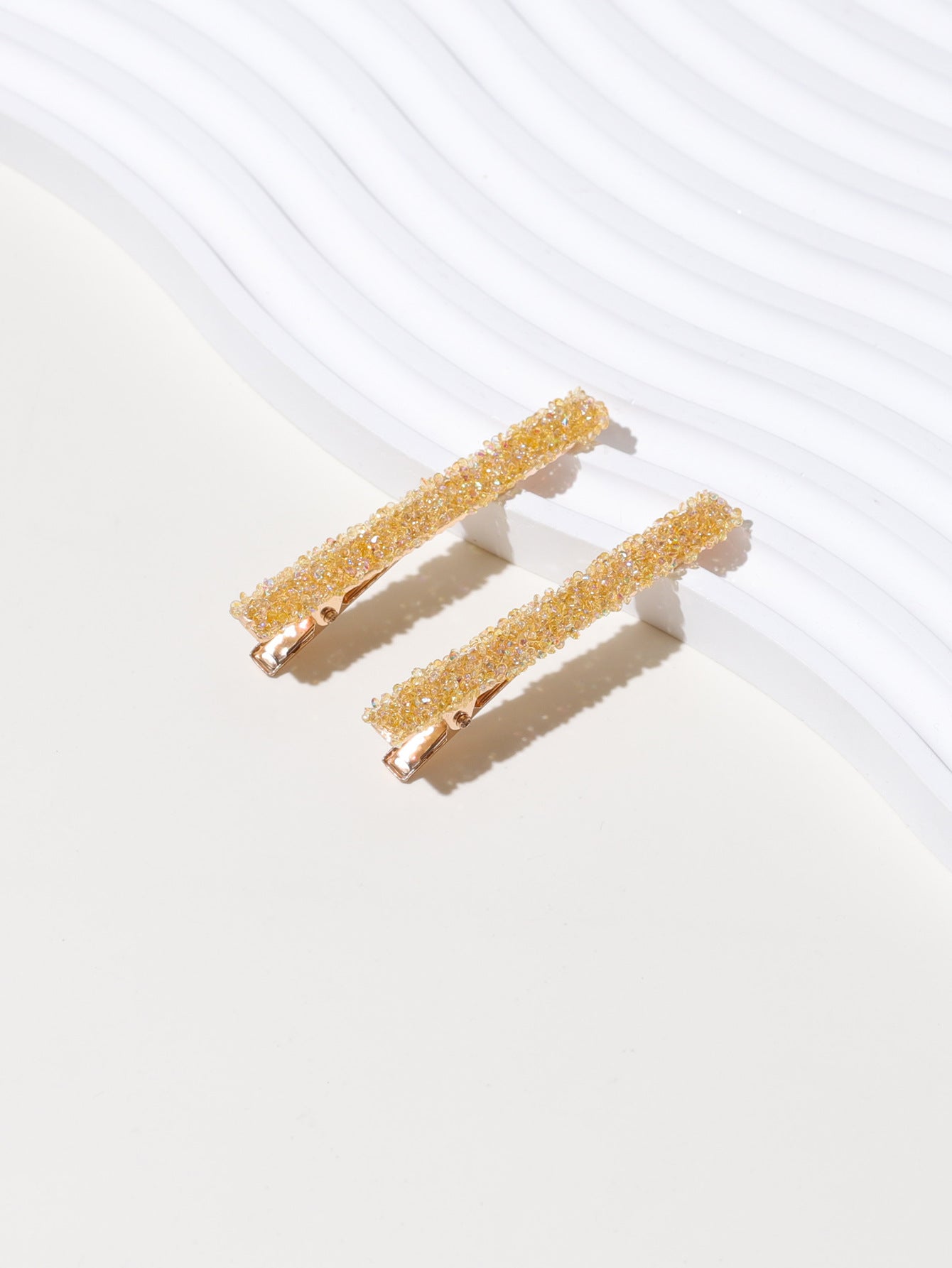 Wholesale New Simple and Fashionable One-word Duckbill Clip Internet Popular Full Diamond Super Flash Bangs Side Clip Hair Accessories Hair Clip